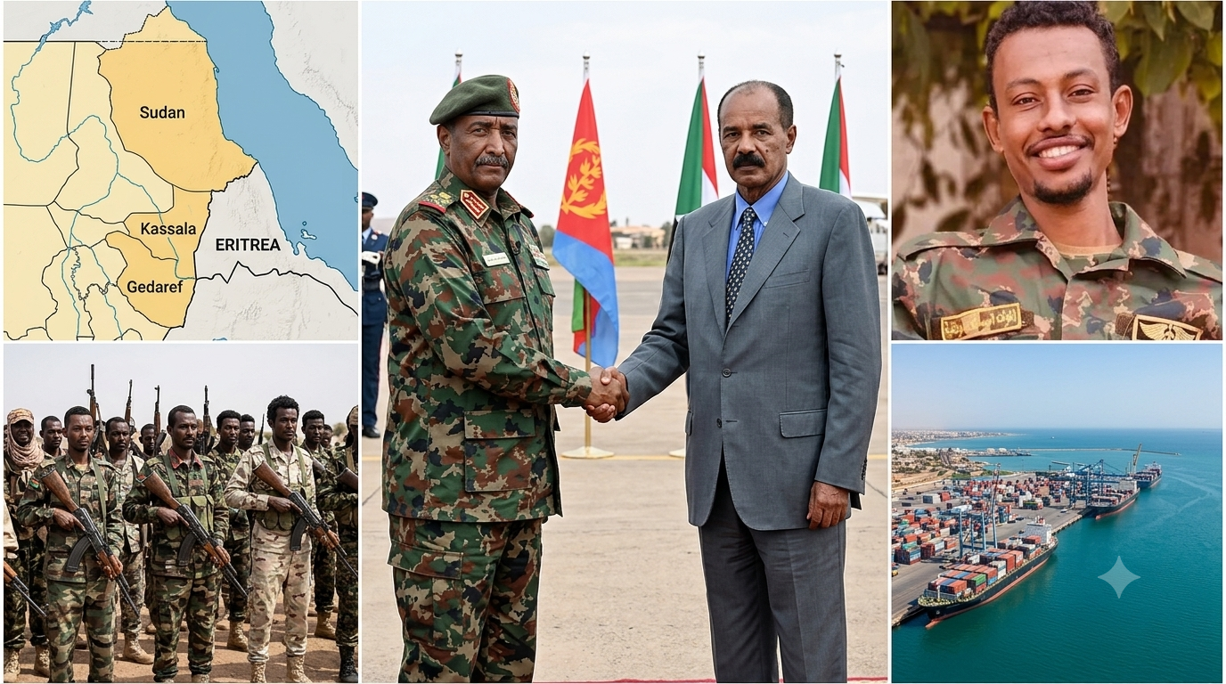لواء البراء في أسمرة: ماذا تكشف رحلة البرهان عن عسكرة الشرق وصراع السلطة في بورتسودان؟